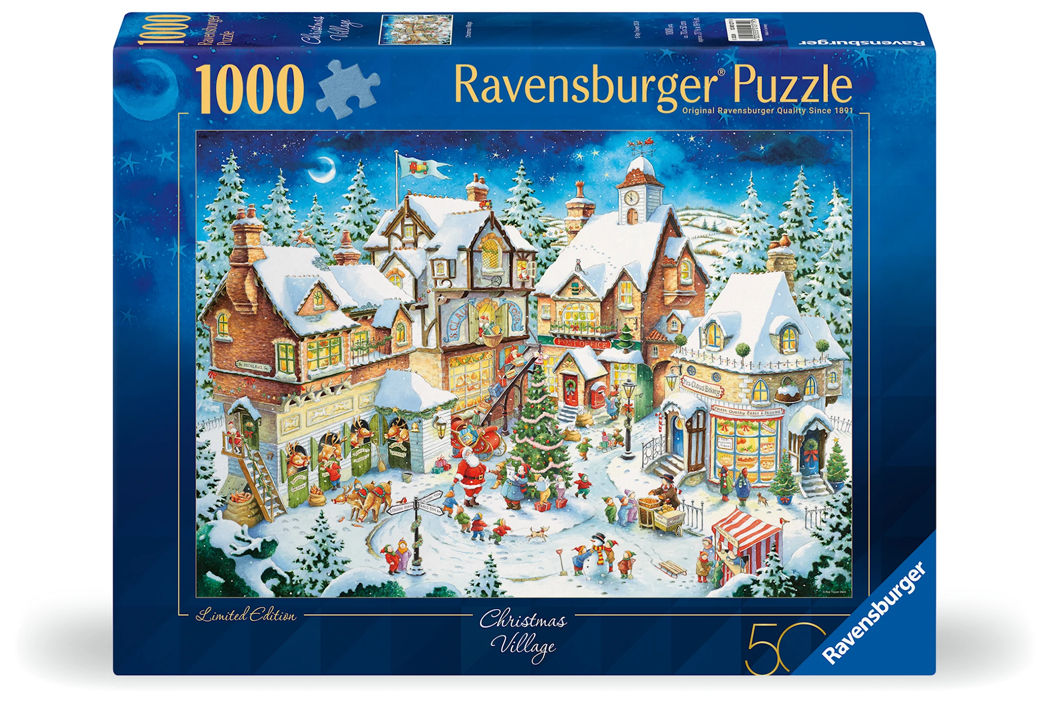 Tuotekuva ille Palapelit 50th Anniversary Christmas Limited Edition 1000 palaa, Ravensburger