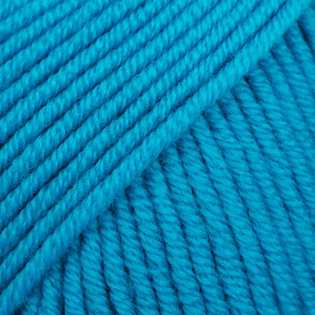 Merino Extra Fine Uni Colour Merinovillaa 50 g 29 turquoise Drops