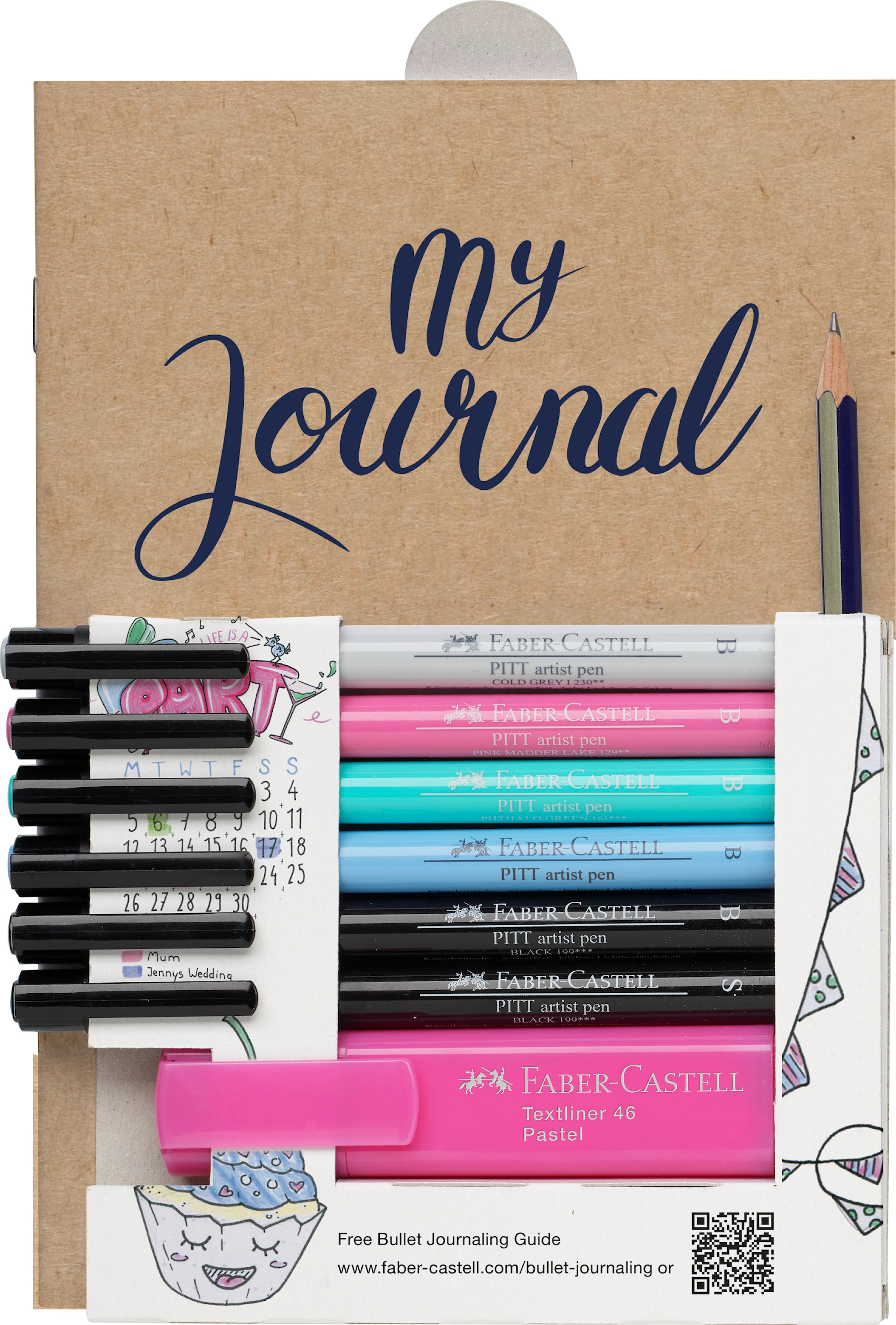 Produktbilde for Starter Set Bullet Journaling 9 deler Faber-Castell