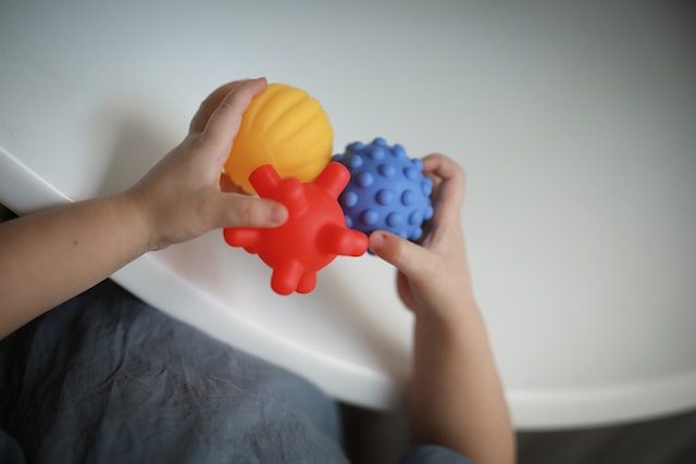 Produktbild 2 för Badleksak Aktivitetsbollar 3-pack Rätt Start