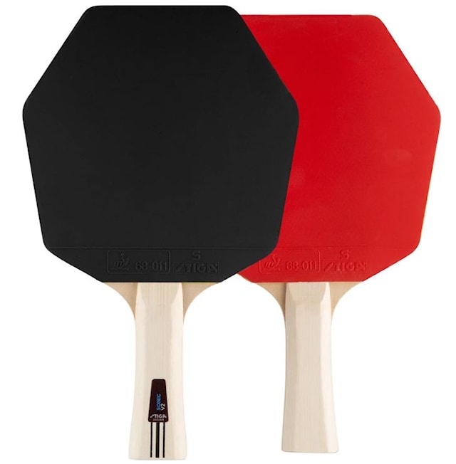 Produktbild 2 för Bordtennisset/Pingisset Cybershape Sonic V2 Set med Racket och Bollar STIGA