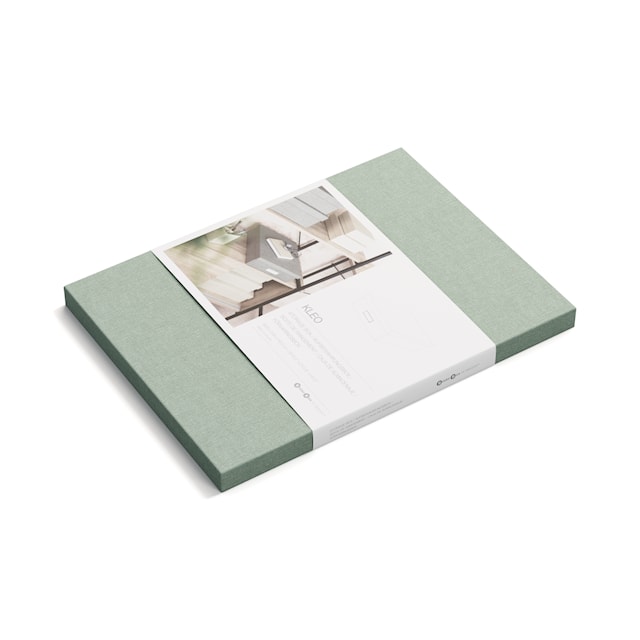 Tuotekuva 4 - Säilytyslaatikko Kleo A4 Soft Teal Bigso Box of Sweden