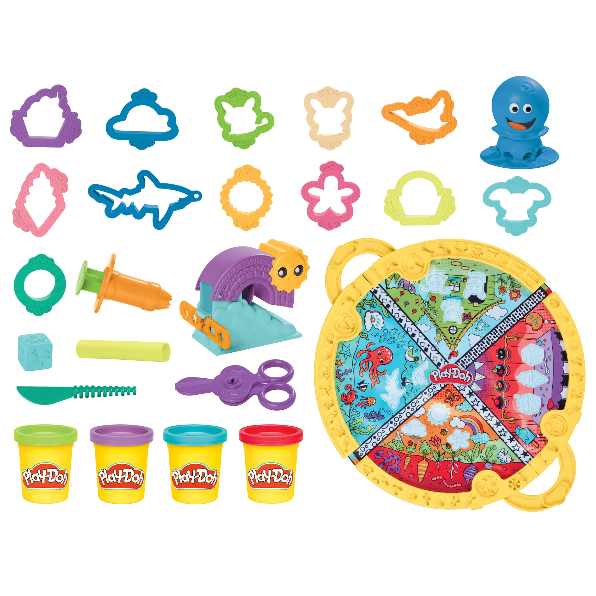 Produktbilde for Play-Doh Fold and Go Playmat