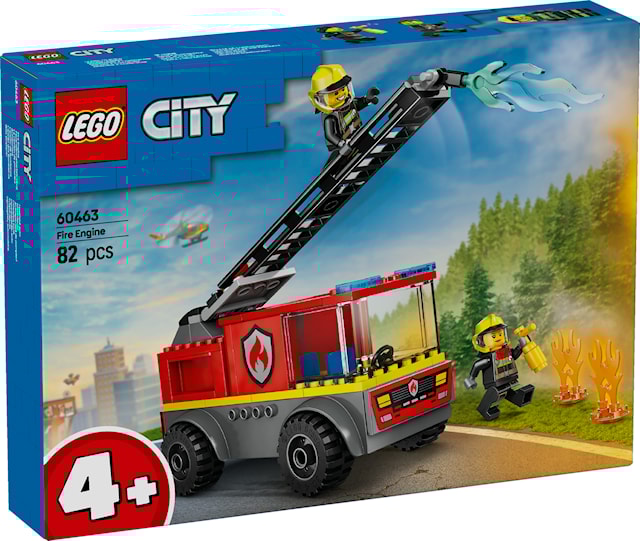 Produktbild 1 för Brandbil med stege LEGO® City (60463)