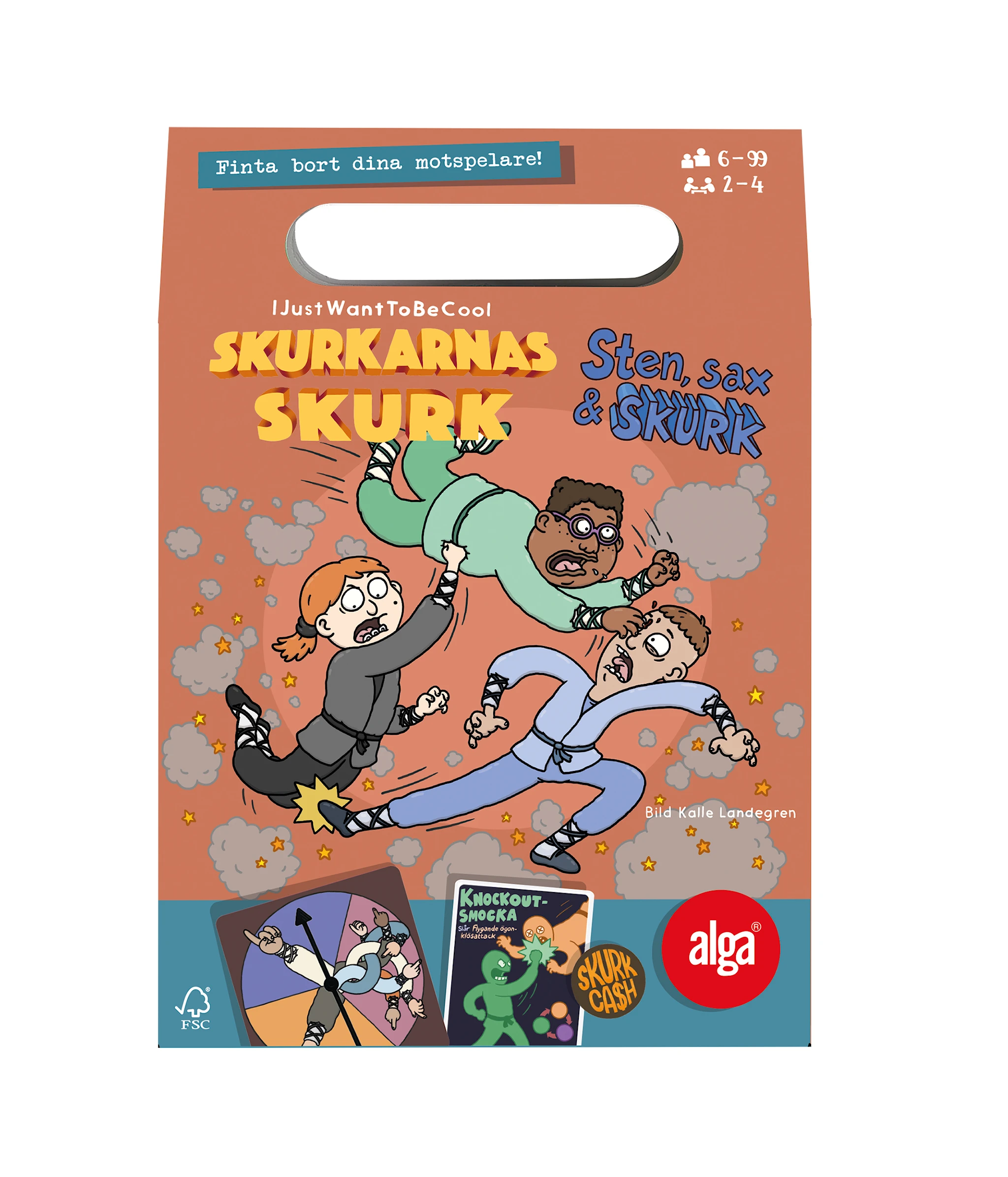 Produktbild för Sten sax skurk - Skurkarnas skurk, Alga (SE)