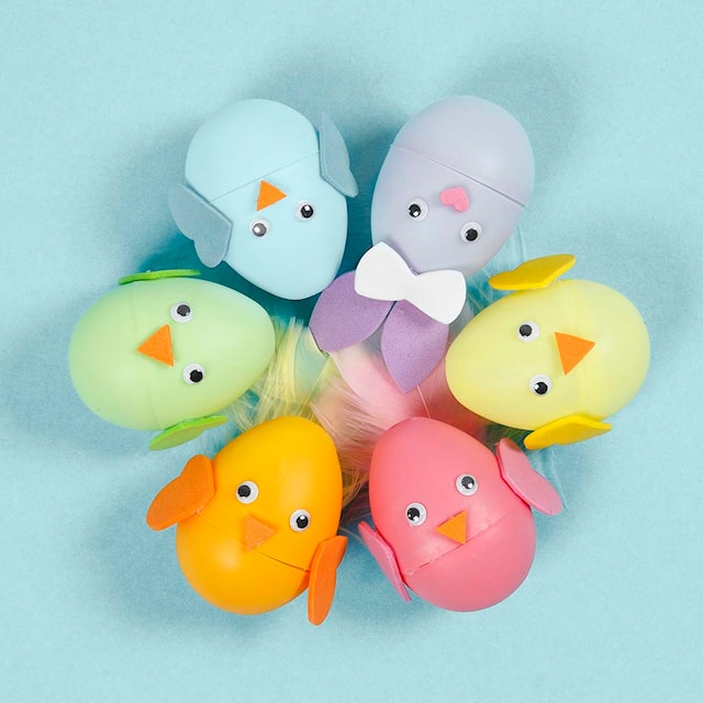 Produktbilde 5 for Egg, H: 6 cm, dia. 4 cm, pastellfarger, 12 stk./ 1 pk.