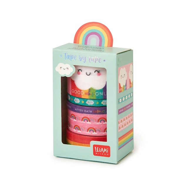 Produktbilde 2 for Washiteip Rainbow 5-pack Tape by Tape Legami