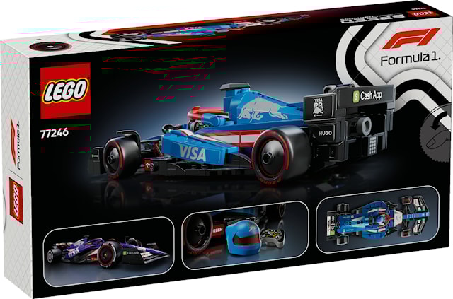 Produktbild 3 för Visa Cash App RB VCARB 01 F1® racerbil LEGO® Speed Champions (77246)