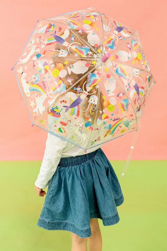 Produktbild 5 för Färgskiftande Paraply Fantasy Floss & Rock