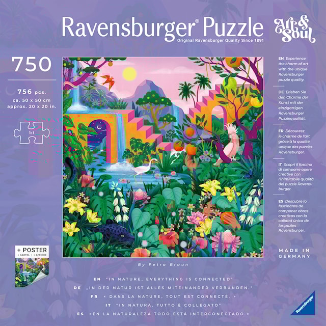 Tuotekuva 3 - Palapelit Art&Soul - Amazing Nature 750 palaa, Ravensburger