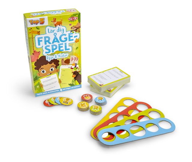 Produktbild 2 för Frågespel Djur och Natur Resespel Tactic