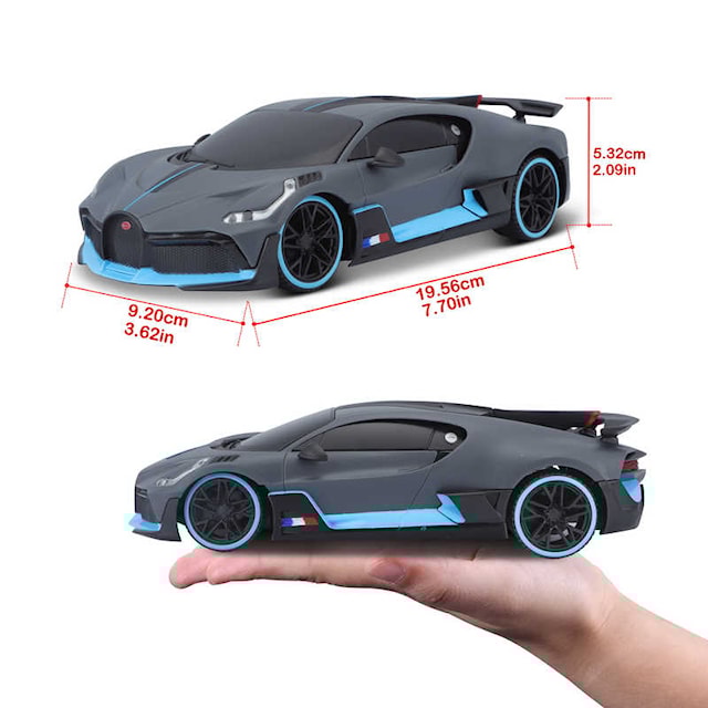 Tuotekuva 2 - Bugatti Divo 2,4Ghz Radiokauko-ohjattava Auto 1:24 Bburago