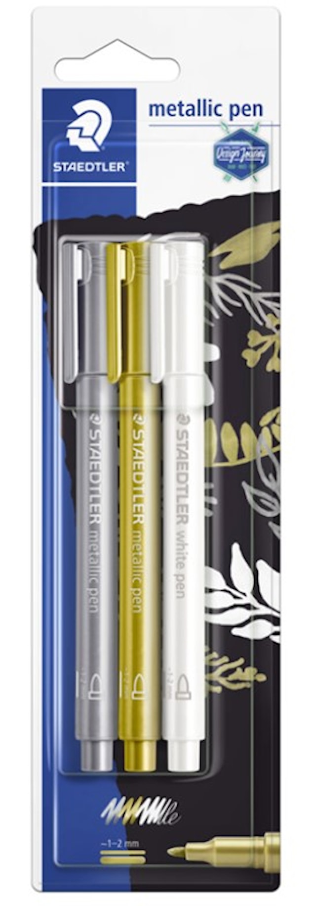 Metallic penna 3-p Staedtler