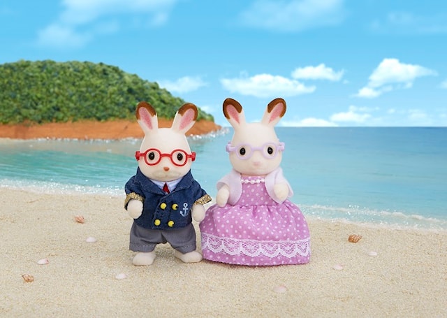 Produktbild 2 för Farmor och farfar Chokladkanin, Sylvanian Families