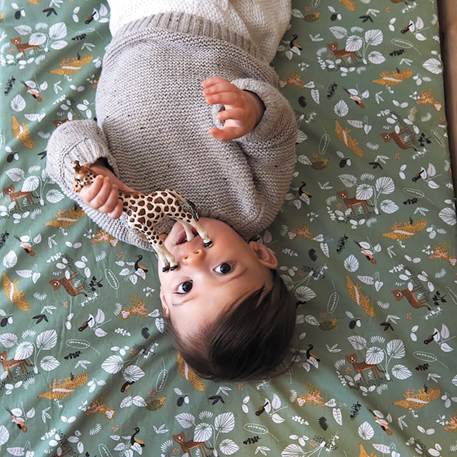 Produktbilde 3 for Lekematte/Madrass Safari 60x120 cm Tinéo