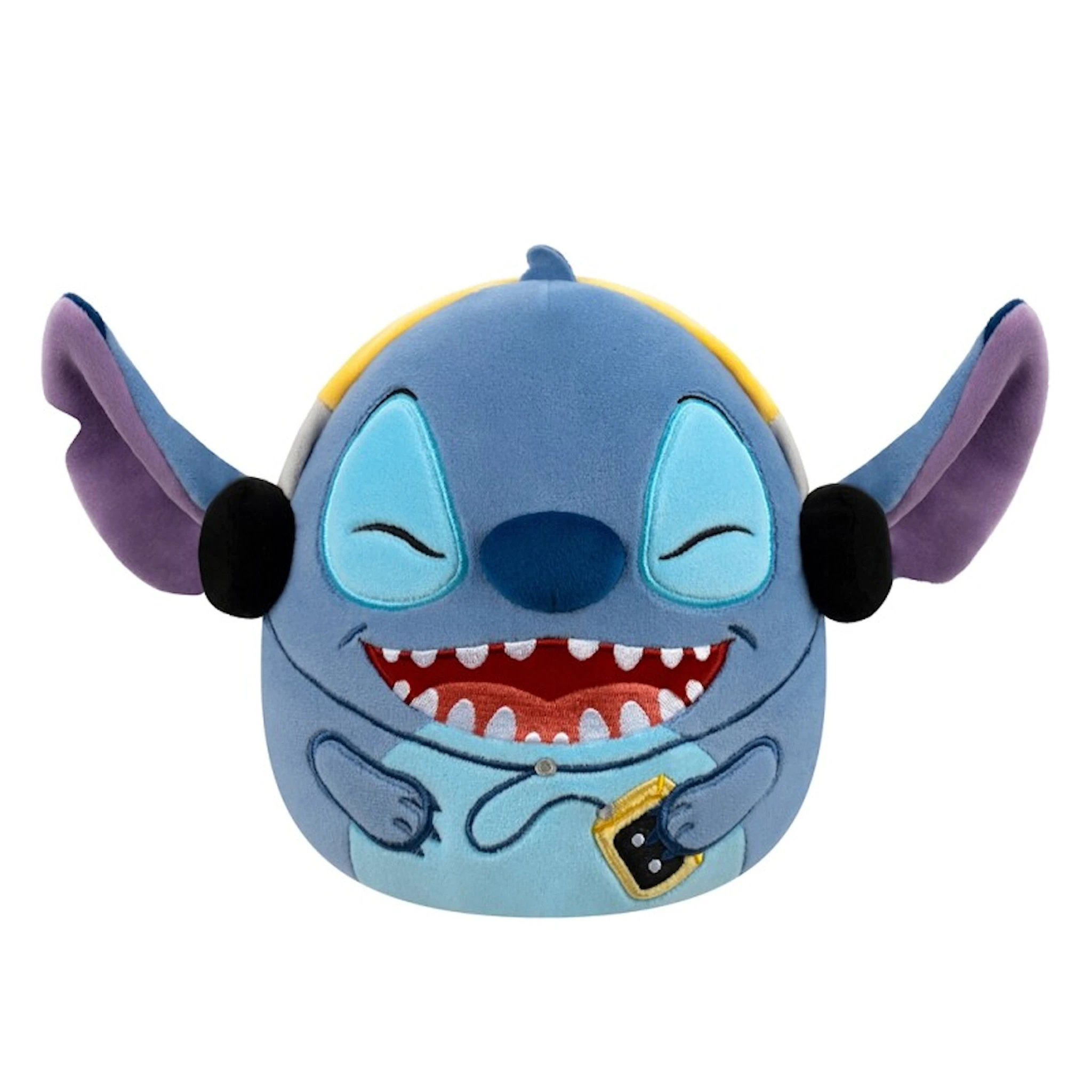 Produktbild för Stitch med Hörlurar Squishmallows 20 cm Disney Stitch