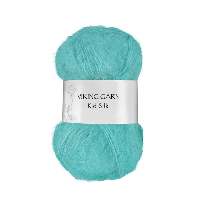 Kid/Silk 25 g Aqua 328 Viking Garn