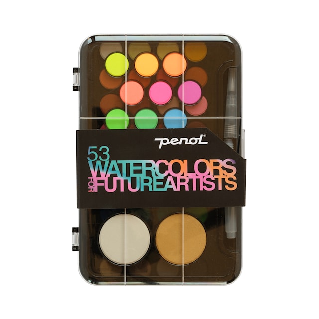 Produktbilde 1 for Watercolours for future artists 53 colours Penol