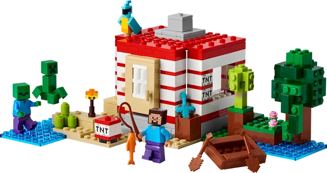 Produktbild 2 för Dynamithuset i djungeln LEGO® Minecraft (21275)