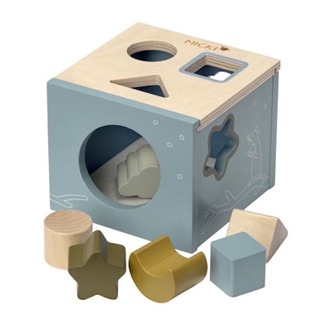 Produktbild 1 för Plocklåda Blå Micki