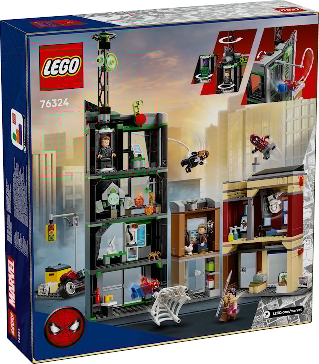 Tuotekuva 4 - Spider-Man vastaan Oscorp LEGO® Super Heroes (76324)
