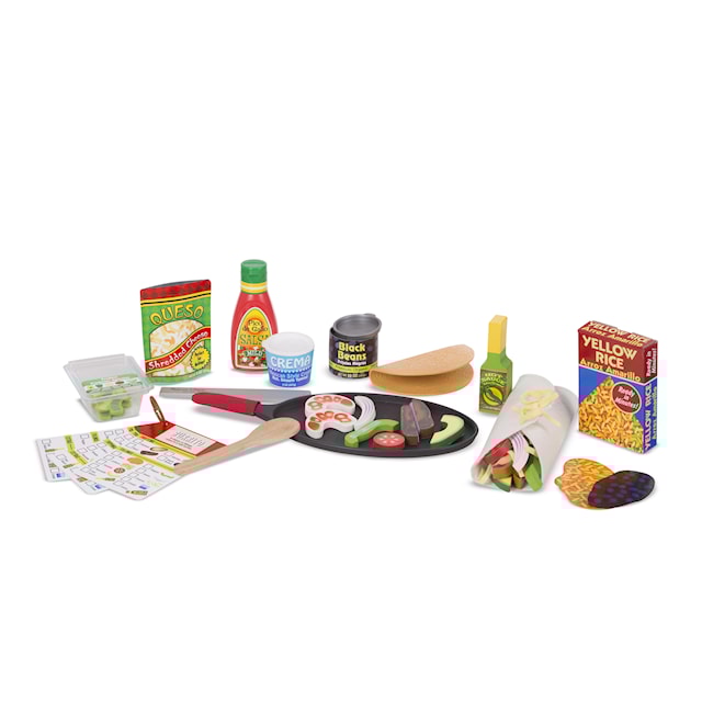 Produktbild 2 för Taco & Tortilla Leksaksmat Set