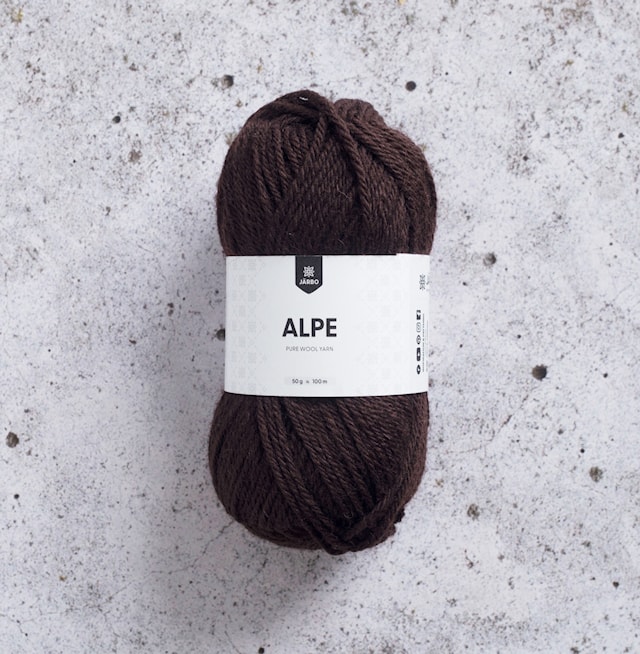 Alpe ullgarn 50 gr Coffee Kick 13 Järbo