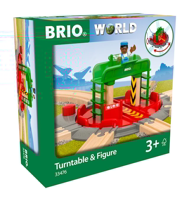 Tuotekuva 1 - Turntable & Figure, Brio
