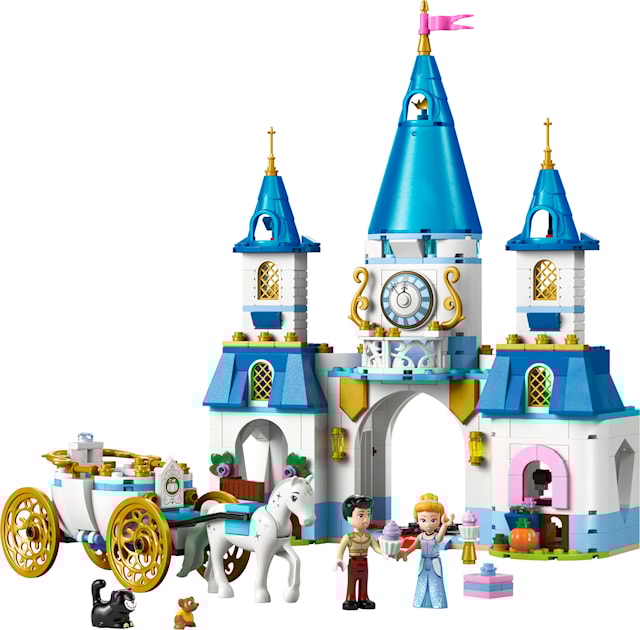 Tuotekuva 2 - Tuhkimon linna ja hevosvaunut LEGO® Disney Princess (43275)