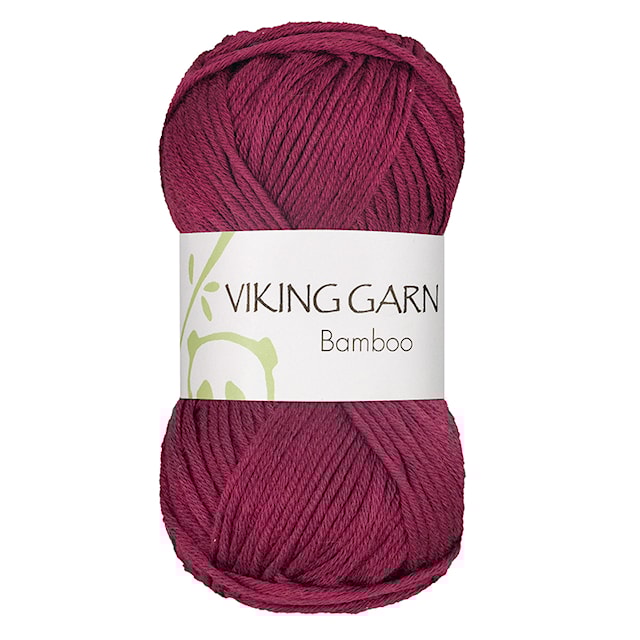 Bamboo 50 g Rødbrun 618 Viking Garn