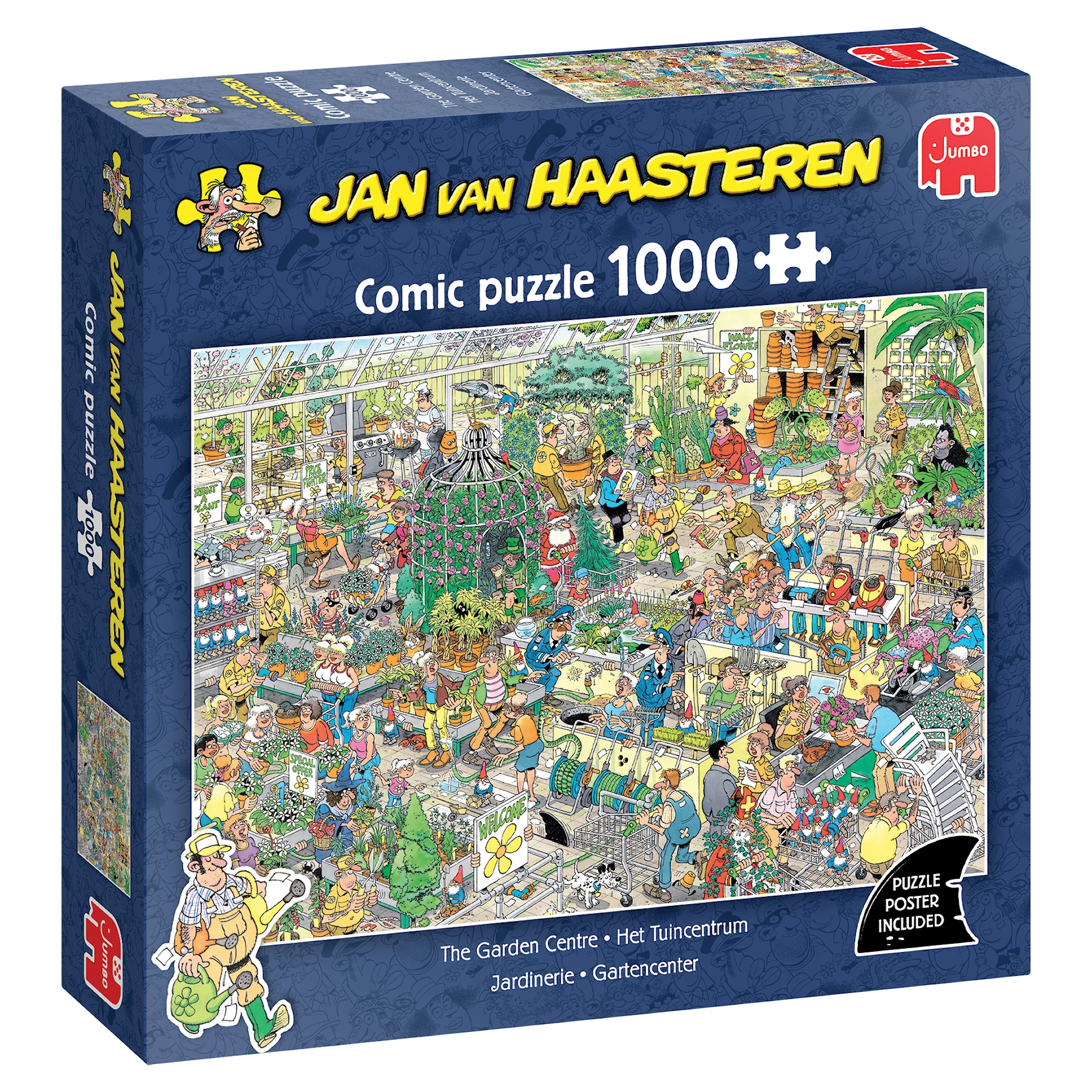 Tuotekuva ille Jan van Haasteren Garden Centre Palapelit 1000 palaa