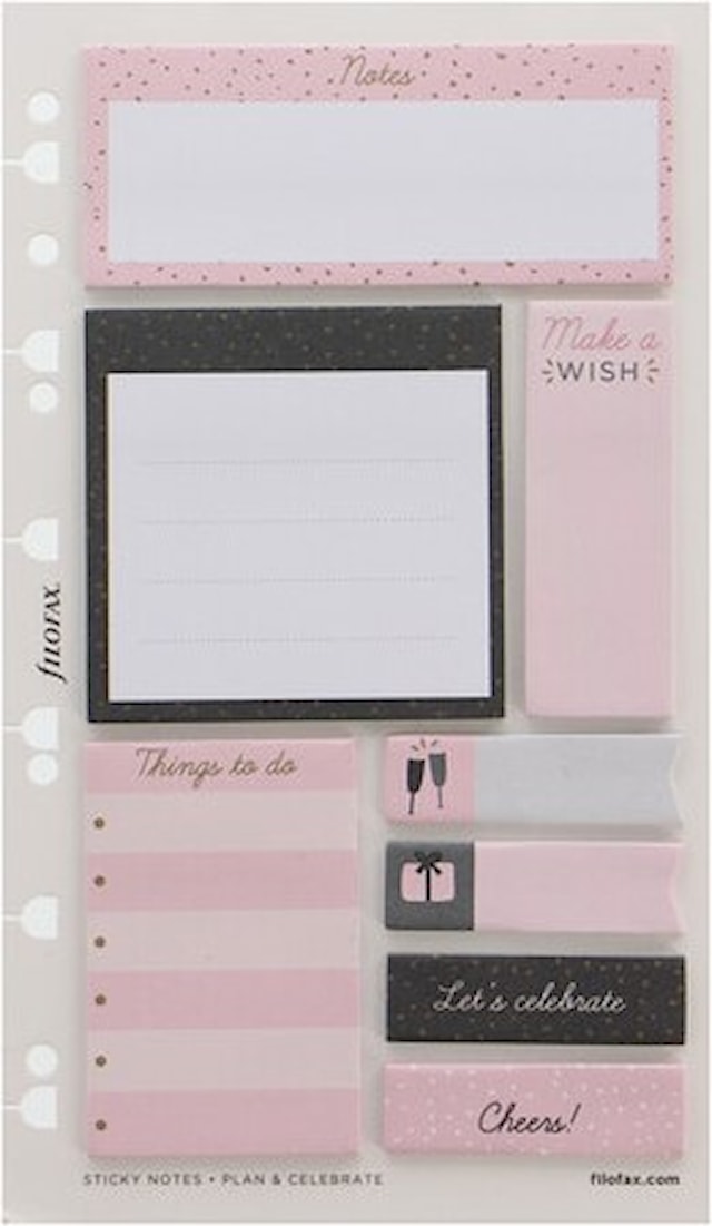 Tuotekuva 2 - Muistilaput välilehdillä & tarralaput Confetti 200-pack Filofax