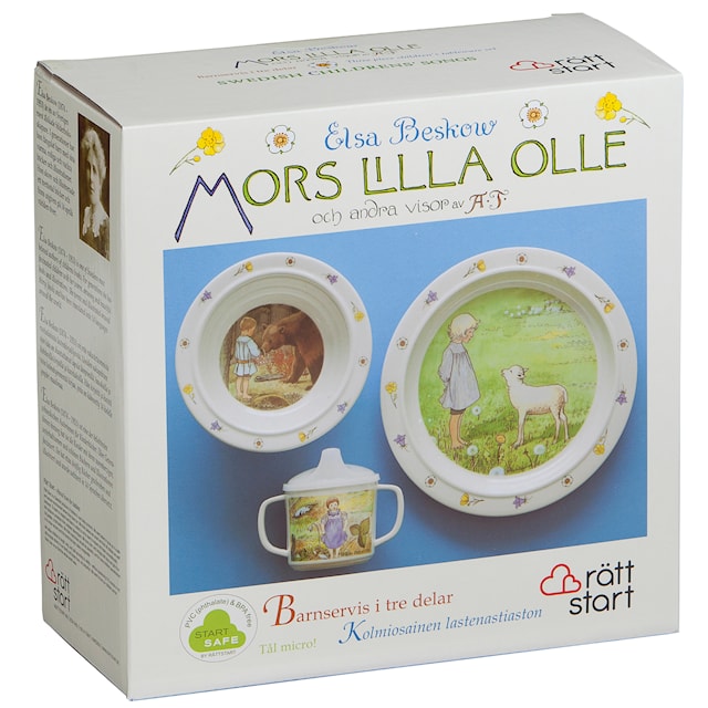 Produktbilde 2 for Barneservise, Svenske barnesanger, Elsa Beskow, Rätt Start