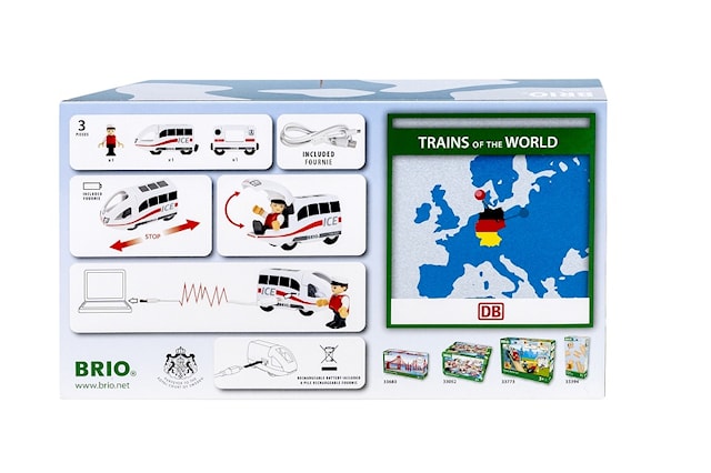 Produktbilde 3 for ICE Oppladbart Tog (36088 ) BRIO