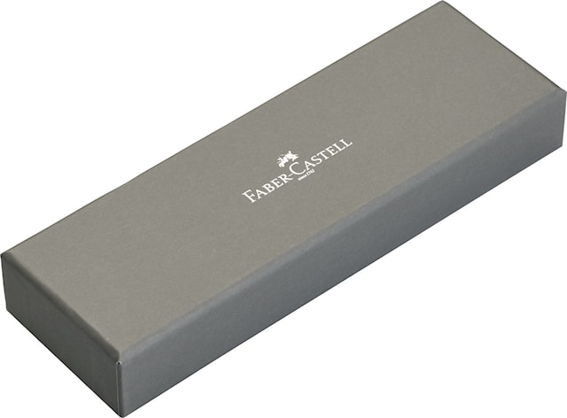 Tuotekuva 3 - Faber-Castell Grip 2011 -lahjakynäsetti, jossa täytekynä ja kuulakärkikynä sekä XB-kuulakynäsäiliö, musta