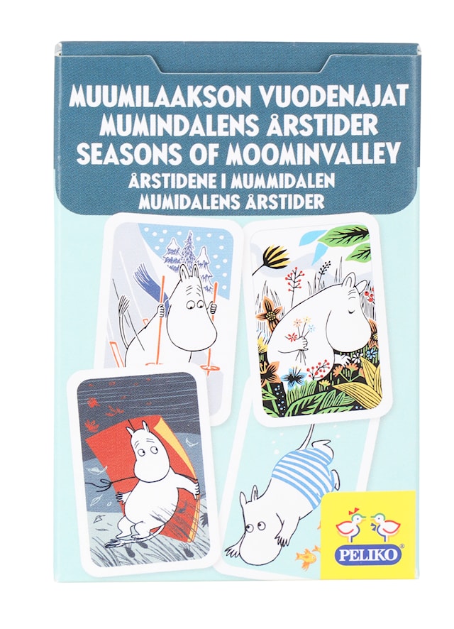 Produktbild 1 för Mumintrollens Årstider Kortspel (SE/FI/NO/DK/EN)
