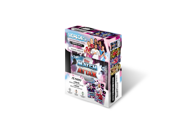 Produktbild 4 för Match Attax Champions League Booster Tin Fotbollskort Topps