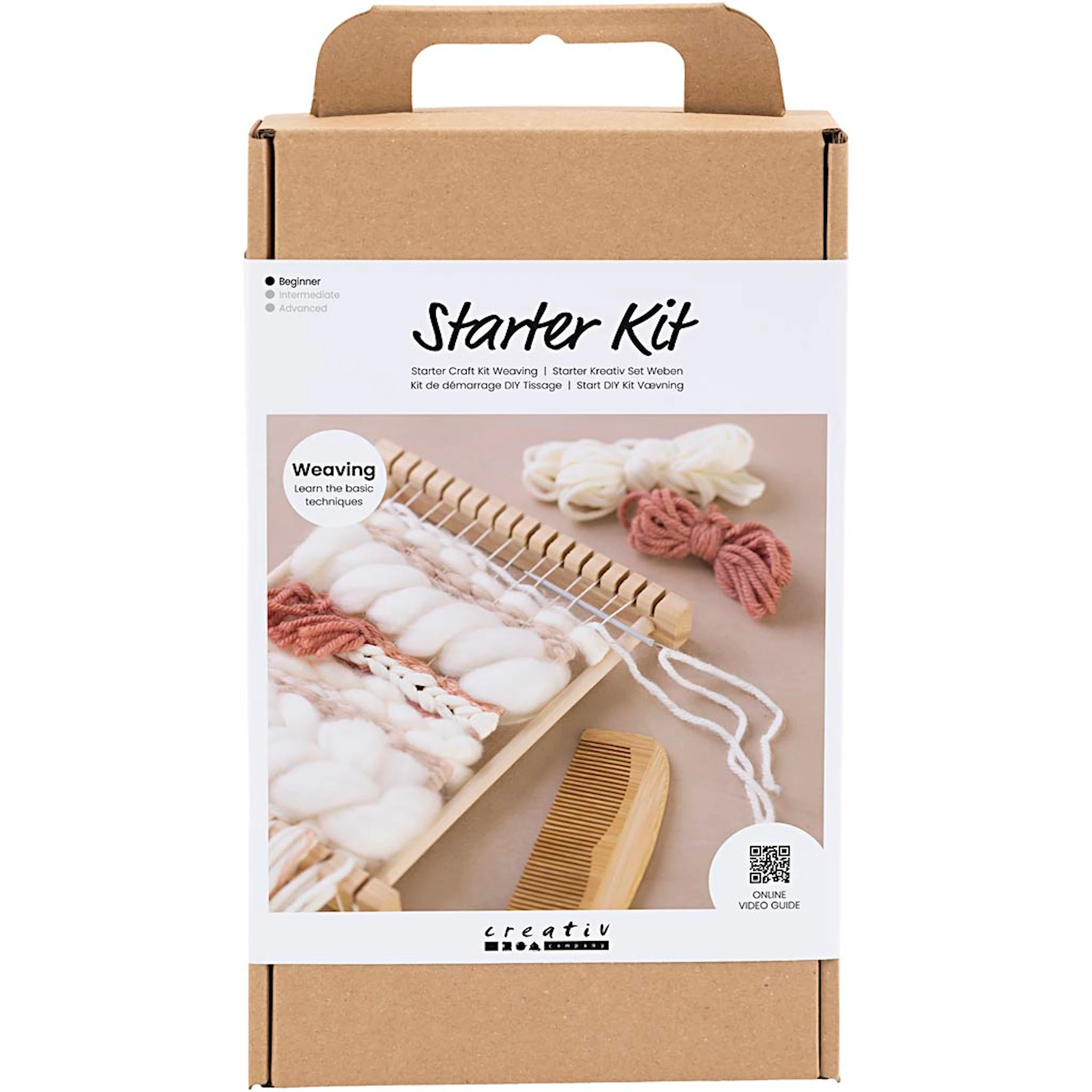 Produktbild för Start DIY Kit - Lär dig väva Creativ Company