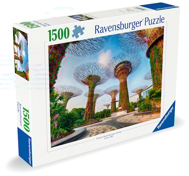 Produktbilde 5 for Garden By The Bay At Singapore Puslespill 1500 brikker, Ravensburger