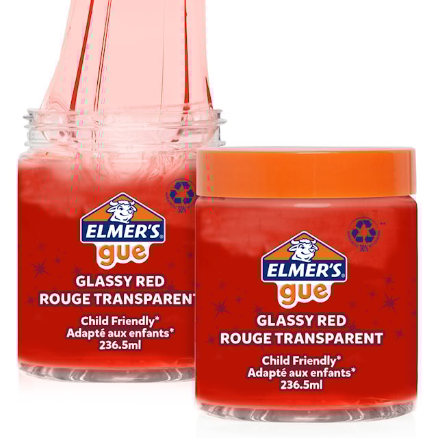Produktbild 1 för Elmers färdigt Slime 236 ml Glossy Red