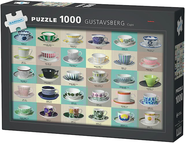 Tuotekuva 3 - Gustavsberg, Cups, Palapeli, 1000 palaa, Egmont Kärnan