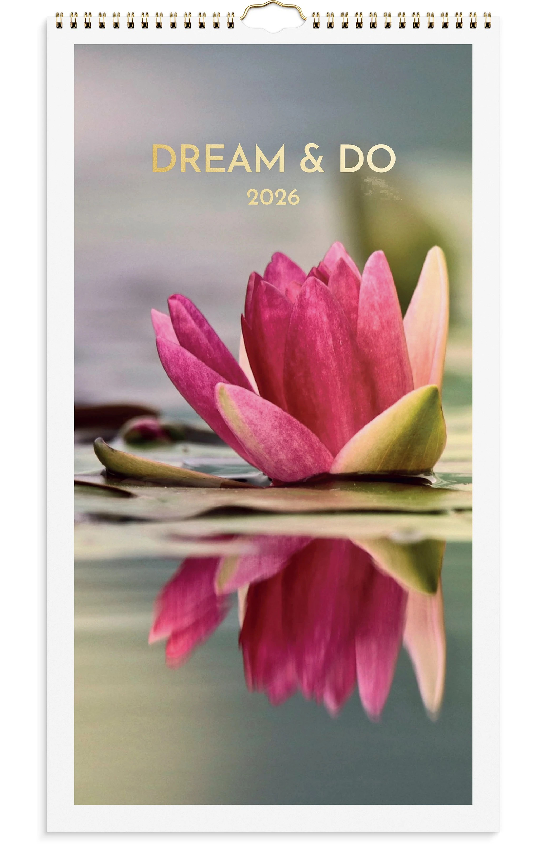 Produktbilde for Väggkalender 2026 Dream & Do 250x450 mm Burde