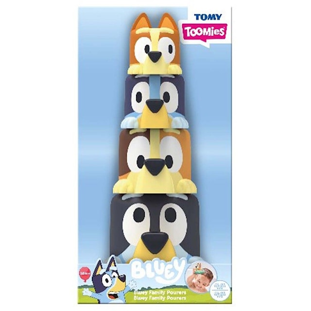 Produktbild 1 för Bluey Badleksak Klossar Toomies