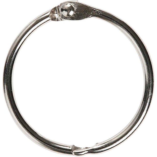 Tuotekuva 1 - Kirjarengas, halk. 32 mm, paksuus 2,7 mm, 8 kpl/ 1 pkt