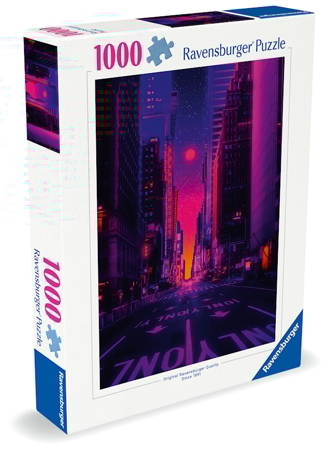Tuotekuva 5 - New York In Neon palapelit 1000 palaa, Ravensburger