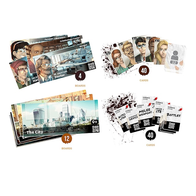 Produktbilde 2 for Spill Chronicles of Crime Brettspill (EN)