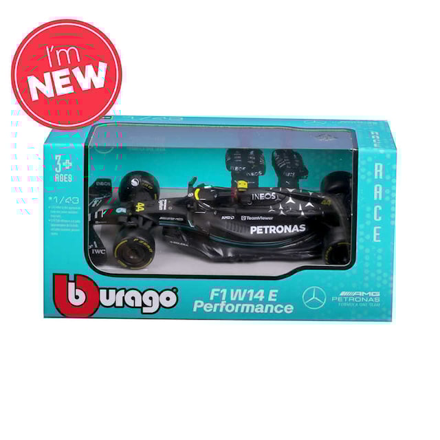 Produktbild 2 för F1 Mb W14 2023 Russell 1:43 Bburago