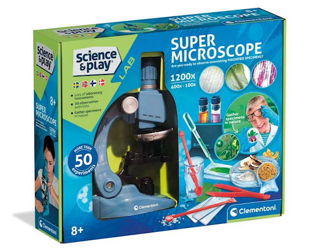 Produktbild 1 för Super Microscope Clementoni