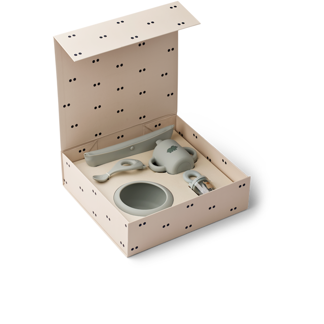 Produktbilde 2 for Mileah Måltidssett Dove Blue Liewood