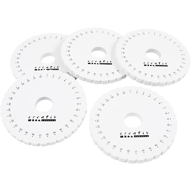 Produktbild 1 för Kumihimoplatta för Flätning 12 cm 5-pack